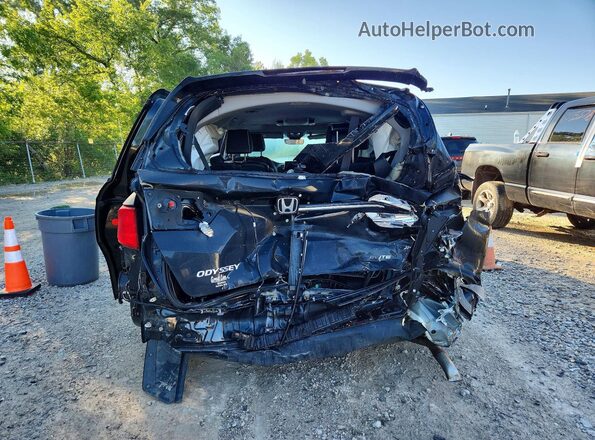 5FNRL6H99NB057147 2022 HONDA ODYSSEY Black Հետևի տեսք
