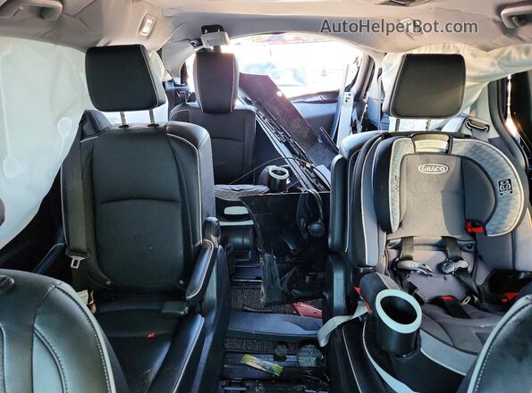 5FNRL6H99NB057147 2022 HONDA ODYSSEY Black Հետևի նստատեղերի տեսք