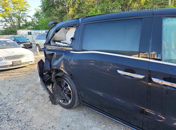 5FNRL6H99NB057147 2022 HONDA ODYSSEY Black Սալոնի հետևի տեսք