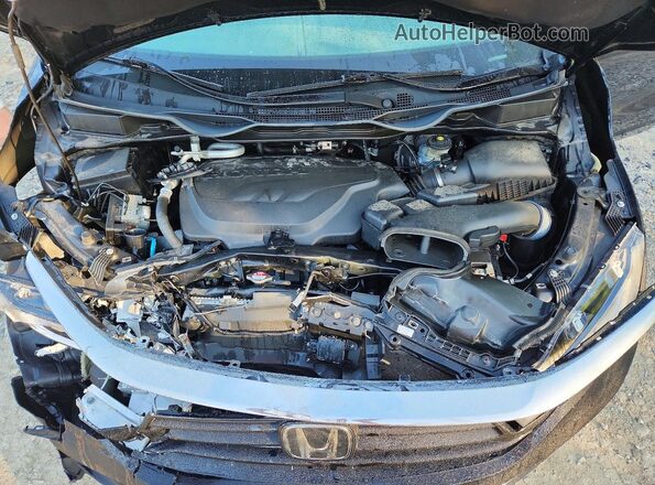 5FNRL6H99NB057147 2022 HONDA ODYSSEY Black Շարժիչի բաժամունքի տեսք