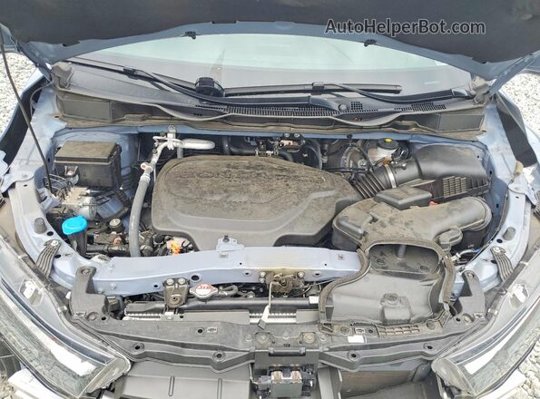 5FNRL6H99SB019008 2025 HONDA ODYSSEY Blue ძრავის განყოფილების ხედი