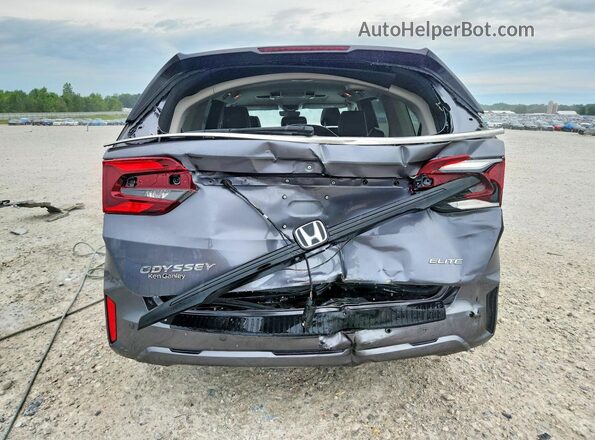 5FNRL6H99SB035290 2025 HONDA ODYSSEY Gray Rear view