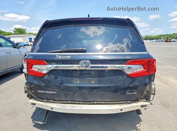 5FNRL6H9XJB104924 2018 HONDA ODYSSEY Black Vista trasera