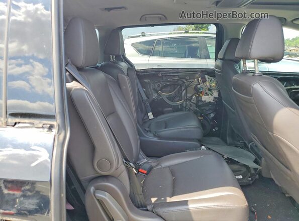 5FNRL6H9XJB104924 2018 HONDA ODYSSEY Black Vista interior trasera