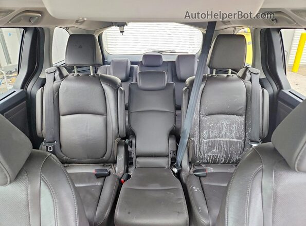 5FNRL6H9XLB008374 2020 HONDA ODYSSEY Gray Widok tylnych siedzeń