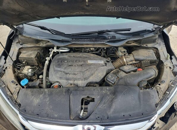 5FNRL6H9XLB008374 2020 HONDA ODYSSEY Gray Widok komory silnika