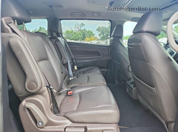 5FNRL6H9XLB008374 2020 HONDA ODYSSEY Gray Widok wnętrza z tyłu