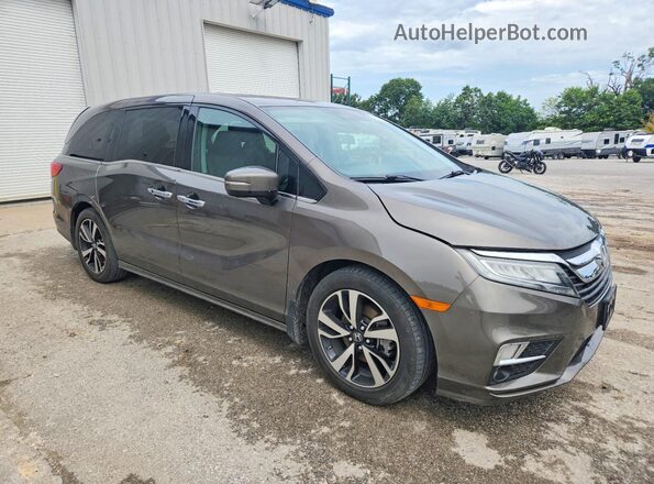 5FNRL6H9XLB008374 2020 HONDA ODYSSEY Gray Przód prawy