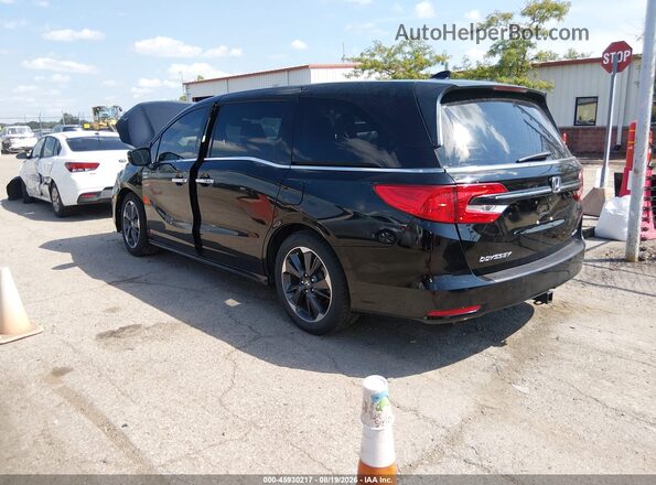 5FNRL6H9XNB051602 2022 HONDA ODYSSEY Black Tył lewy