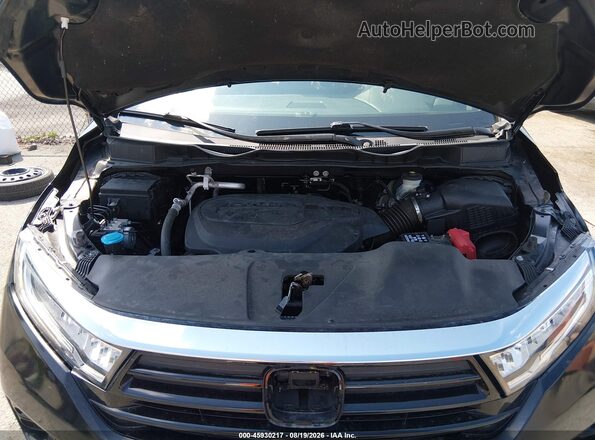 5FNRL6H9XNB051602 2022 HONDA ODYSSEY Black Widok z tyłu