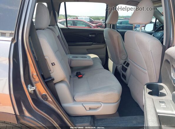 5FNYF5H15JB021490 2018 HONDA PILOT Серый Вид наклейки с VIN-кодом