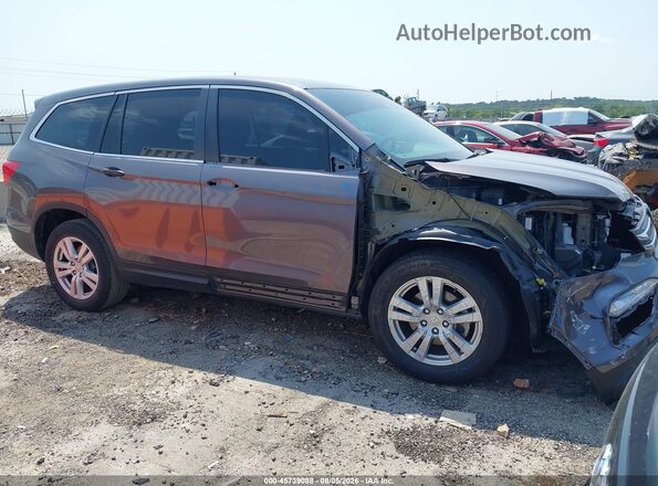 5FNYF5H15JB021490 2018 HONDA PILOT Серый Панорамный вид салона 360°