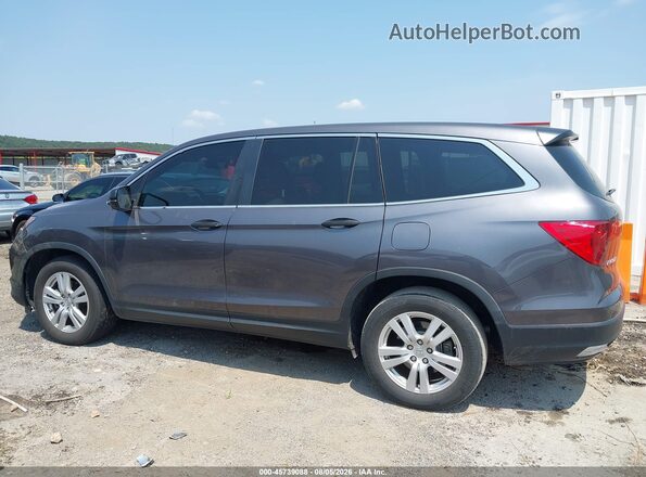 5FNYF5H15JB021490 2018 HONDA PILOT Серый 