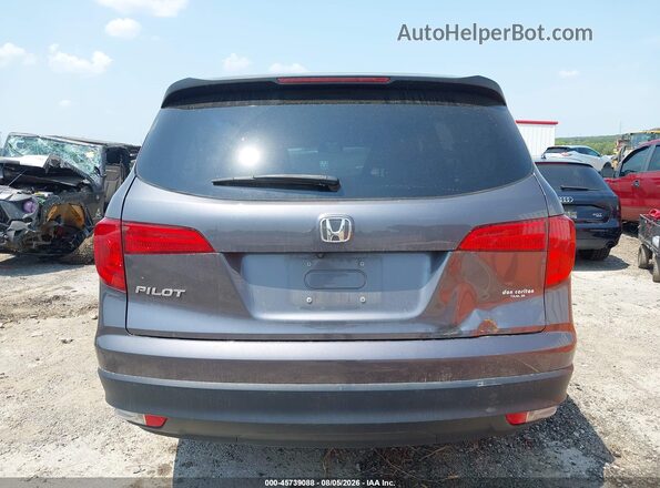 5FNYF5H15JB021490 2018 HONDA PILOT Серый 