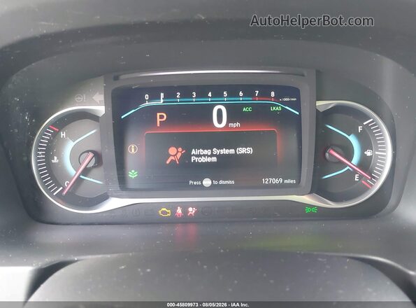5FNYF5H18KB016883 2019 HONDA PILOT Gray Widok tylnych siedzeń
