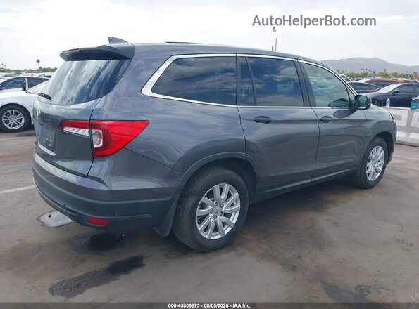 5FNYF5H18KB016883 2019 HONDA PILOT Gray Tył prawy
