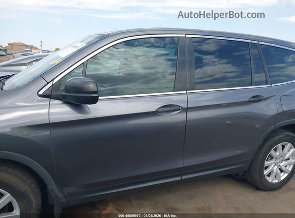5FNYF5H18KB016883 2019 HONDA PILOT Gray Widok wnętrza 360 stopni