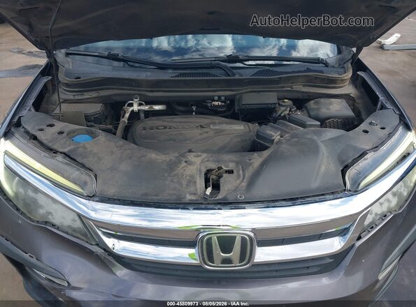 5FNYF5H18KB016883 2019 HONDA PILOT Gray Widok z tyłu