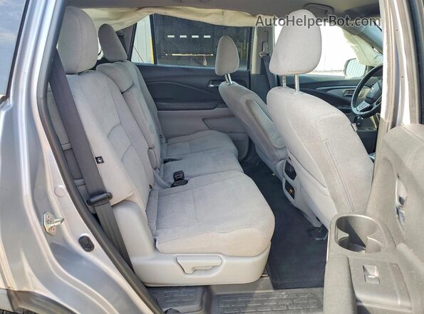 5FNYF5H19KB045499 2019 HONDA PILOT White Widok wnętrza z tyłu