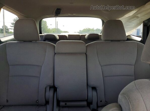5FNYF5H19KB045499 2019 HONDA PILOT White Widok tylnych siedzeń