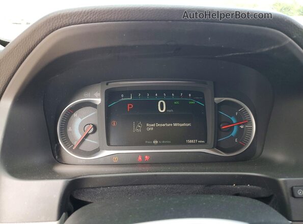 5FNYF5H19KB045499 2019 HONDA PILOT White Widok zestawu wskaźników