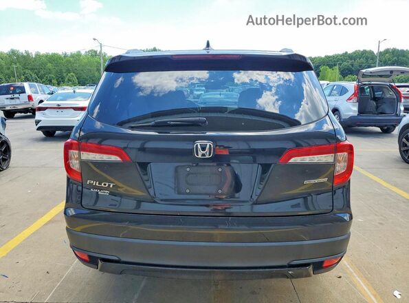 5FNYF5H20MB022141 2021 HONDA PILOT Black Vista trasera
