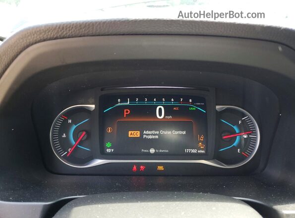 5FNYF5H20MB022141 2021 HONDA PILOT Black Vista del cuadro de instrumentos