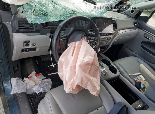 5FNYF5H20MB028974 2021 HONDA PILOT Blue Vista del salpicadero