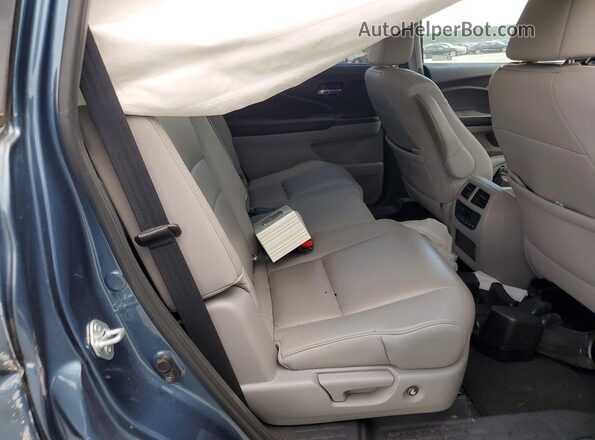 5FNYF5H20MB028974 2021 HONDA PILOT Blue Vista interior trasera