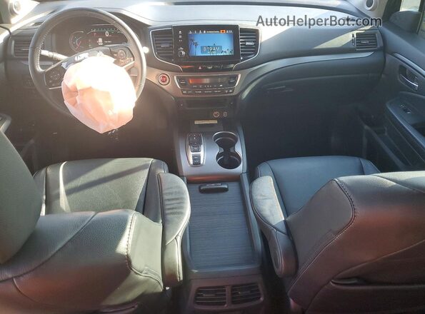 5FNYF5H20MB030255 2021 HONDA PILOT Белый Вид панели приборов