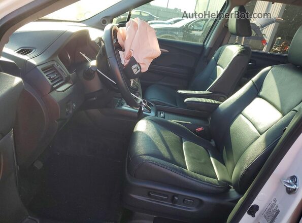 5FNYF5H20MB030255 2021 HONDA PILOT Белый Вид салона спереди
