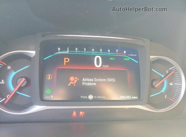 5FNYF5H20MB030255 2021 HONDA PILOT Белый Вид щитка приборов