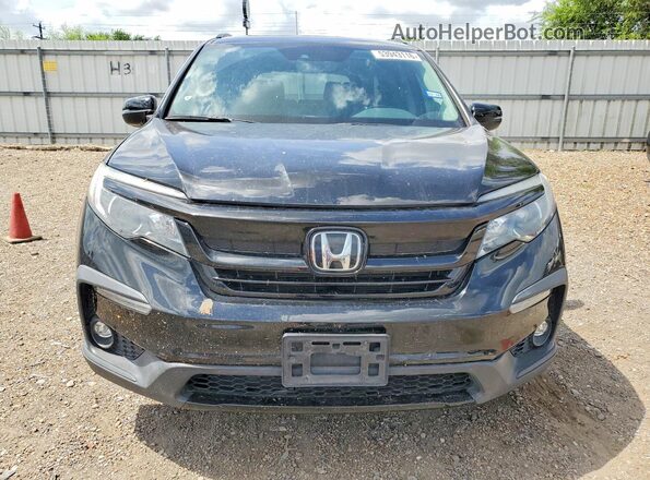 5FNYF5H20NB016891 2022 HONDA PILOT Черный Вид спереди
