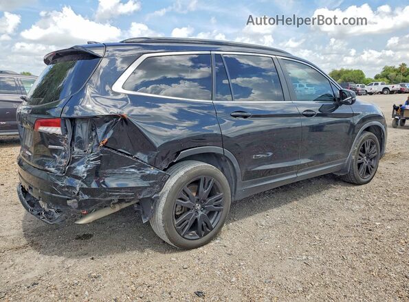 5FNYF5H20NB016891 2022 HONDA PILOT Черный Задняя правая четверть