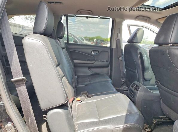 5FNYF5H20NB016891 2022 HONDA PILOT Черный Вид задней части салона
