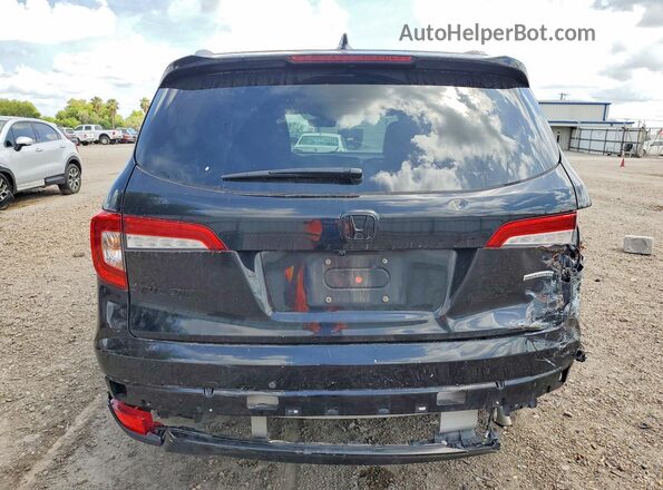 5FNYF5H20NB016891 2022 HONDA PILOT Черный Вид сзади