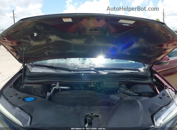 5FNYF5H20NB018155 2022 HONDA PILOT Burgundy Հետևի տեսք