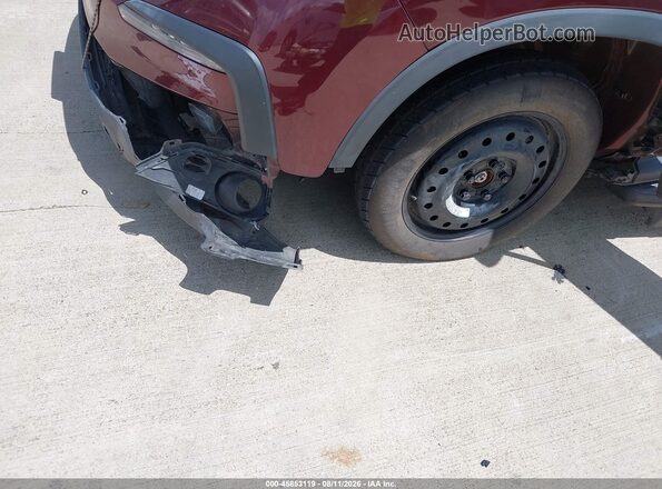 5FNYF5H20NB018155 2022 HONDA PILOT Burgundy Դիմացի տեսք