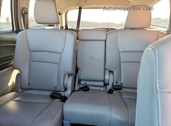 5FNYF5H21MB004084 2021 HONDA PILOT Silver Widok tylnych siedzeń