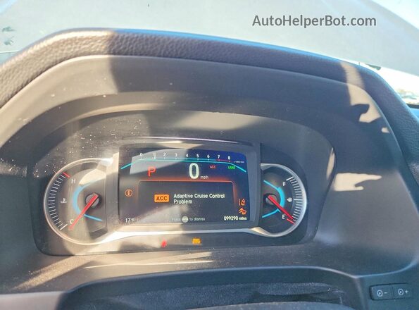 5FNYF5H21MB004084 2021 HONDA PILOT Silver Widok zestawu wskaźników