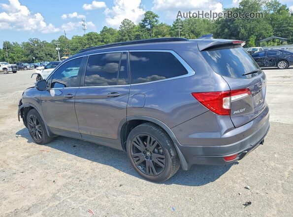 5FNYF5H21MB046576 2021 HONDA PILOT Gray უკანა მარცხენა