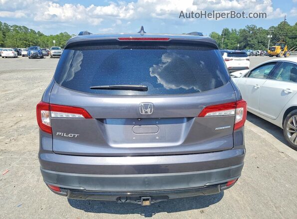 5FNYF5H21MB046576 2021 HONDA PILOT Gray უკანა ხედი