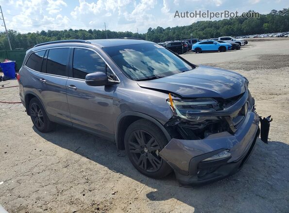 5FNYF5H21MB046576 2021 HONDA PILOT Gray წინა მარჯვენა