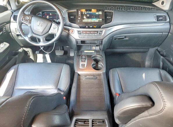 5FNYF5H21MB046576 2021 HONDA PILOT Gray წინა პანელის ხედი