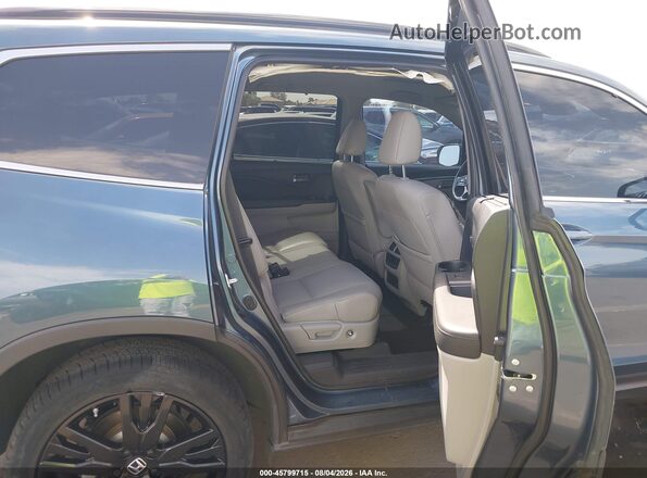 5FNYF5H22NB019114 2022 HONDA PILOT Синий Вид наклейки с VIN-кодом