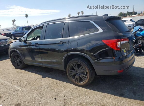 5FNYF5H24NB030342 2022 HONDA PILOT Черный Задняя левая четверть