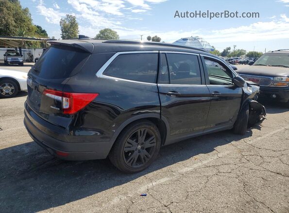 5FNYF5H24NB030342 2022 HONDA PILOT Черный Задняя правая четверть