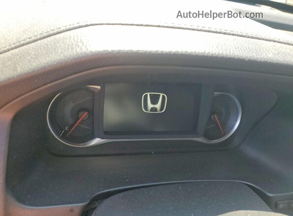 5FNYF5H24NB030342 2022 HONDA PILOT Черный Вид щитка приборов