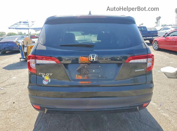 5FNYF5H24NB030342 2022 HONDA PILOT Черный Вид сзади
