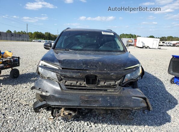5FNYF5H25MB000569 2021 HONDA PILOT Black Widok z przodu